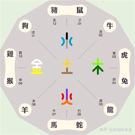 本命色|五行顏色生肖：12生肖五行本命色和相生色，讓你的運。